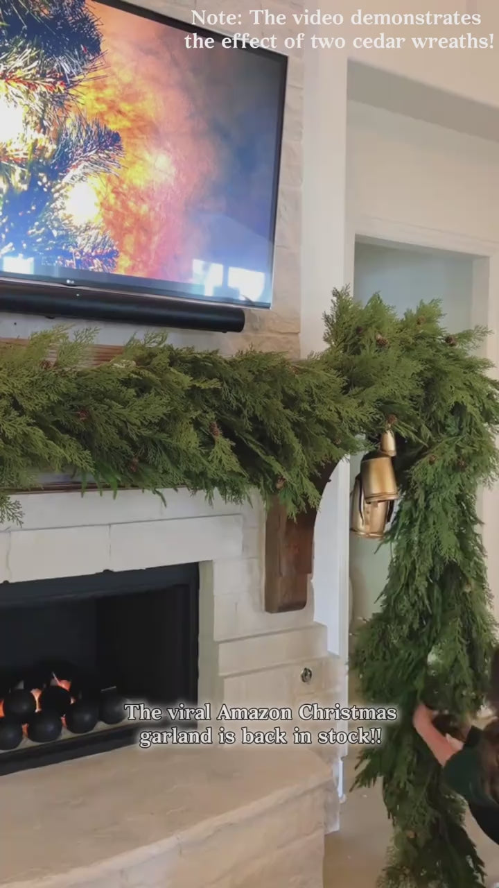 Lush Cedar Garland (Buy 1 Get 1 Free) video